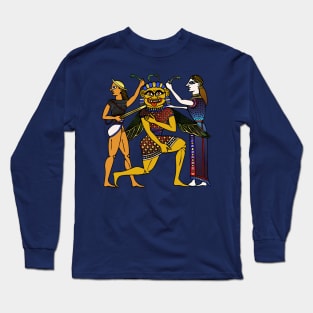 Medusa, Athena and Perseus get in a fight Long Sleeve T-Shirt